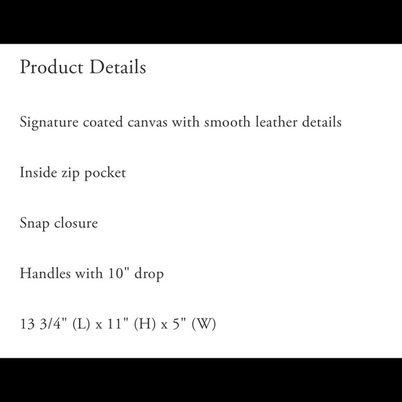 SALE!π₯π₯π₯π₯π₯Coach Avenue Tote in Signature Canvas - Picture 6 of 6